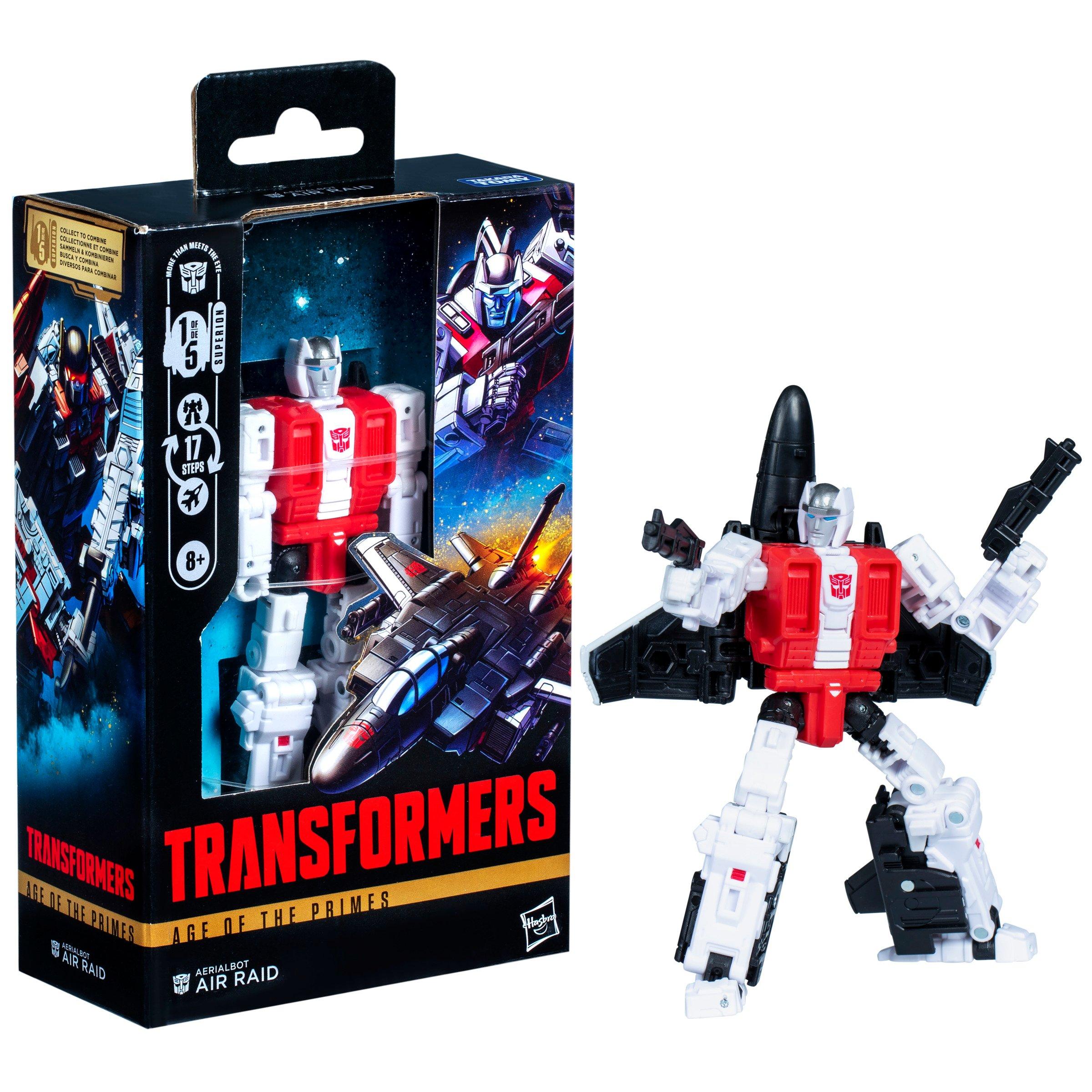 Hasbro Transformers Generations Age of the Primes Deluxe Class Aerialbot Air Raid 5.5-in Action Figure