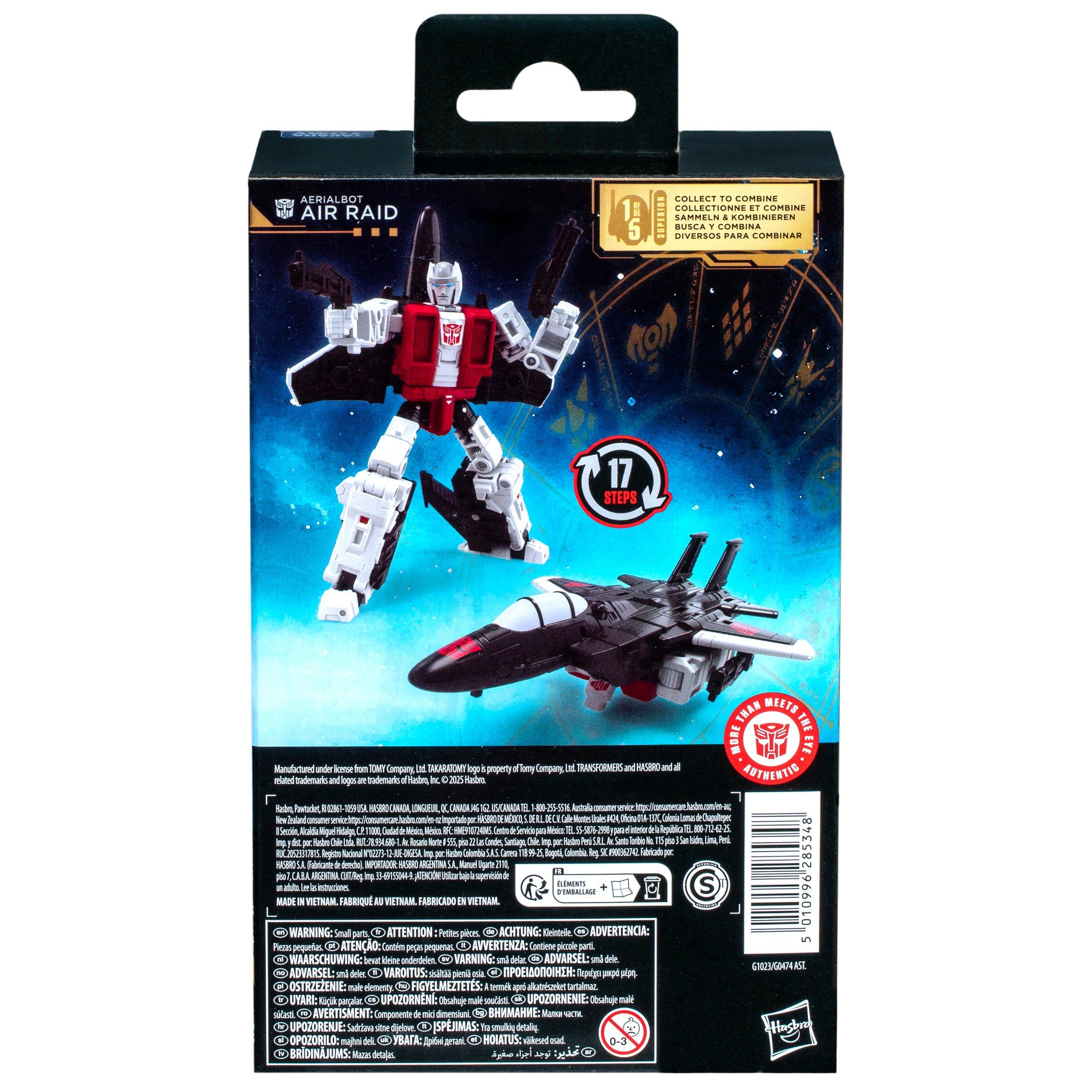 Hasbro Transformers Generations Age of the Primes Deluxe Class Aerialbot Air Raid 5.5-in Action Figure