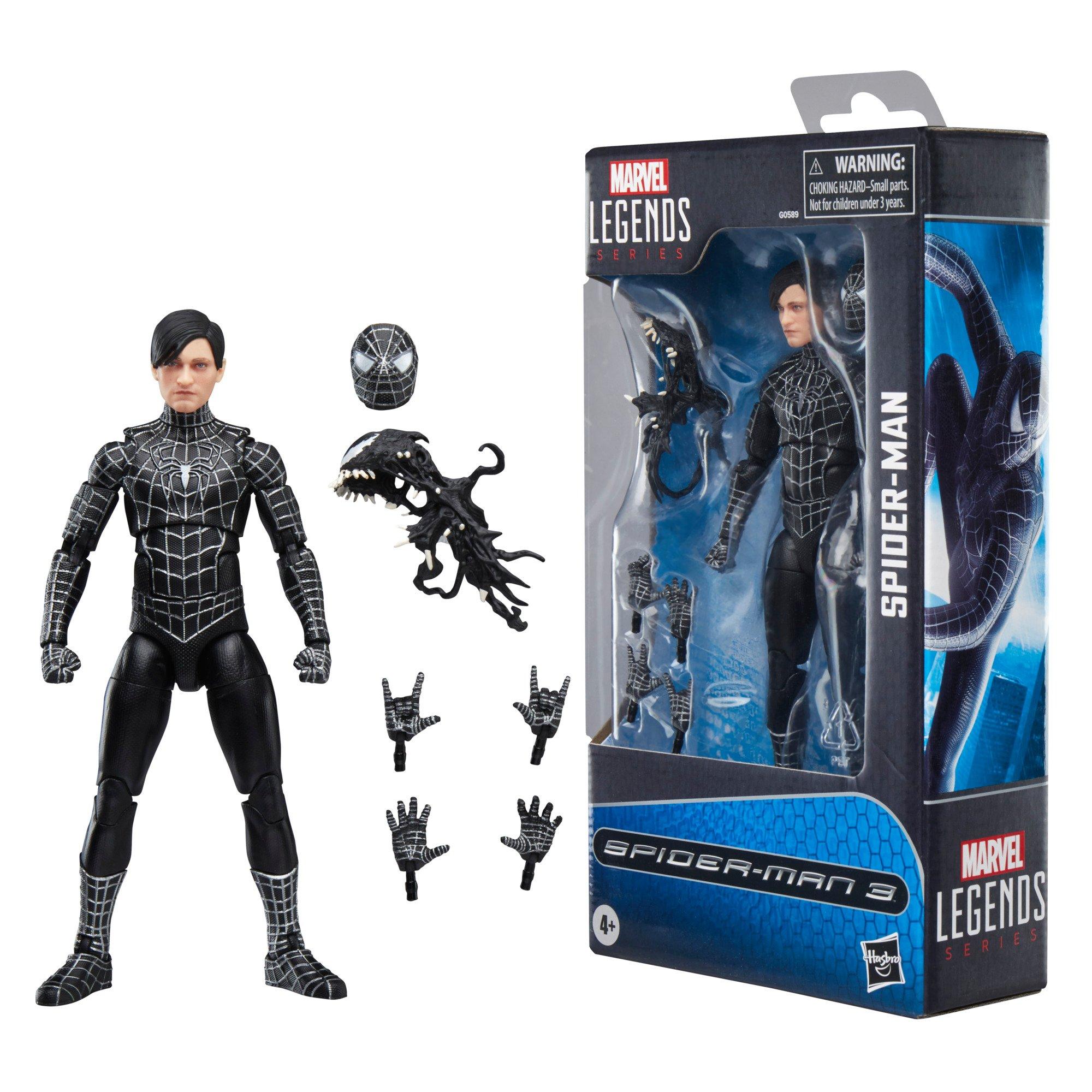 Hasbro Marvel Legends Series Spider-Man 3 - Spider-Man Angry Suit 6-in Action Figure