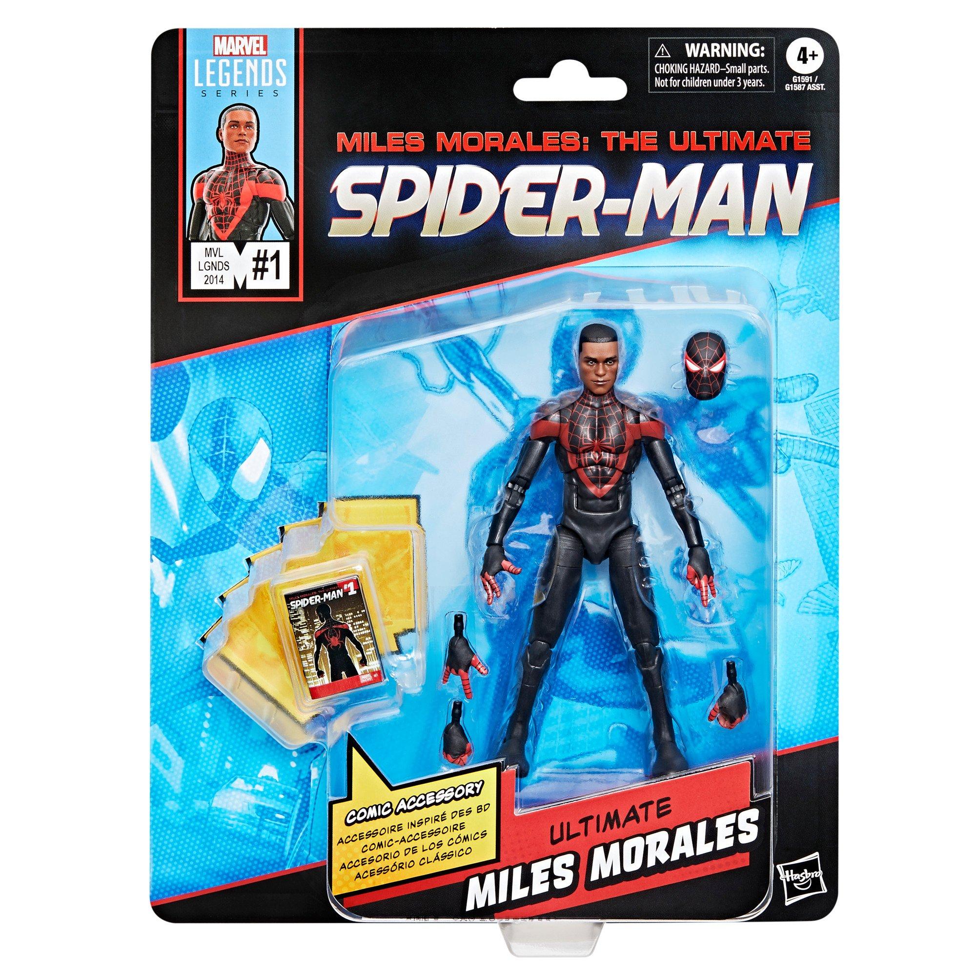 Hasbro Marvel Legends Ultimate Spider-Man Miles Morales 6-in Action Figure