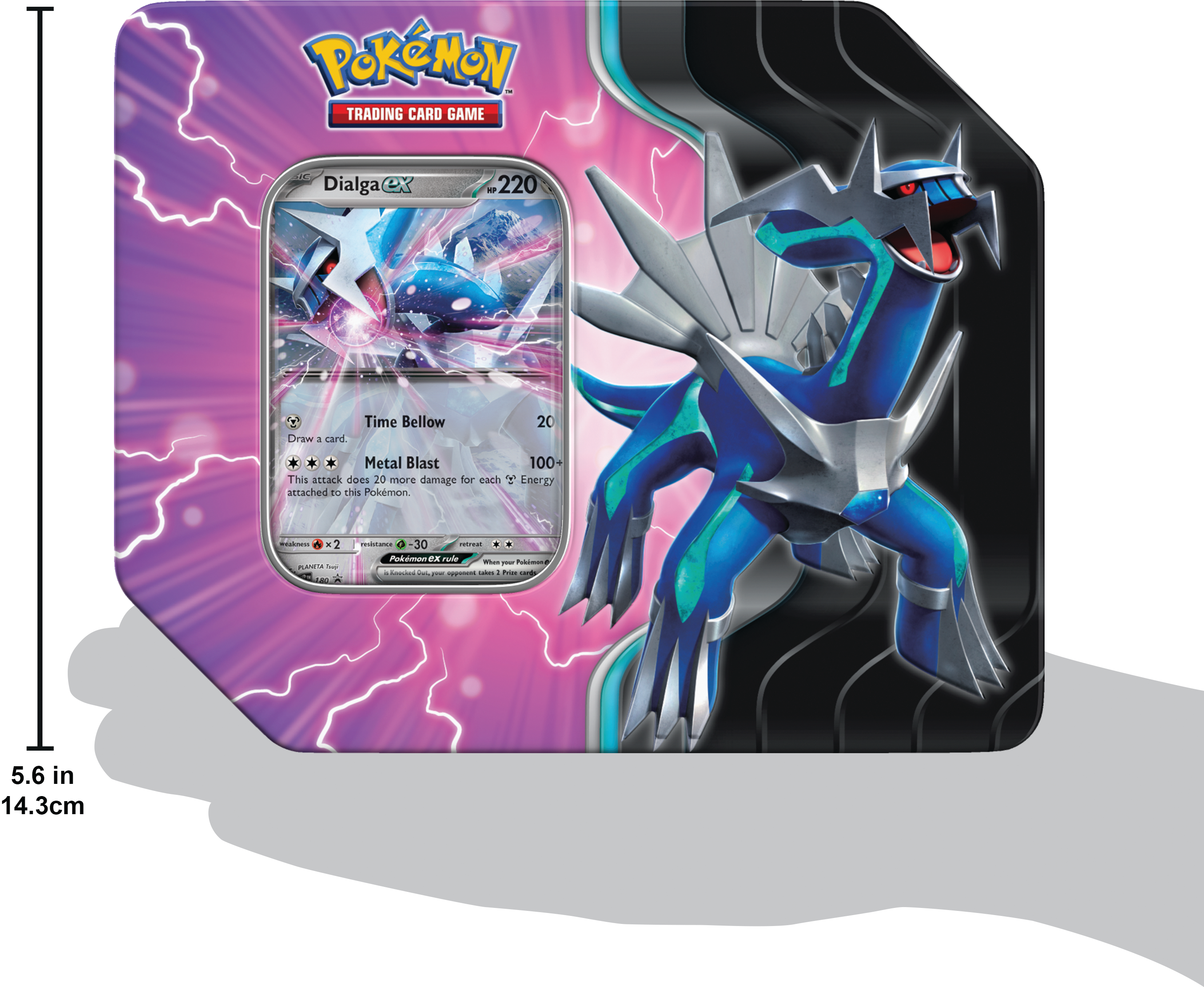 Pokemon Trading Card Game: Azure Legends Tin (Styles May Vary