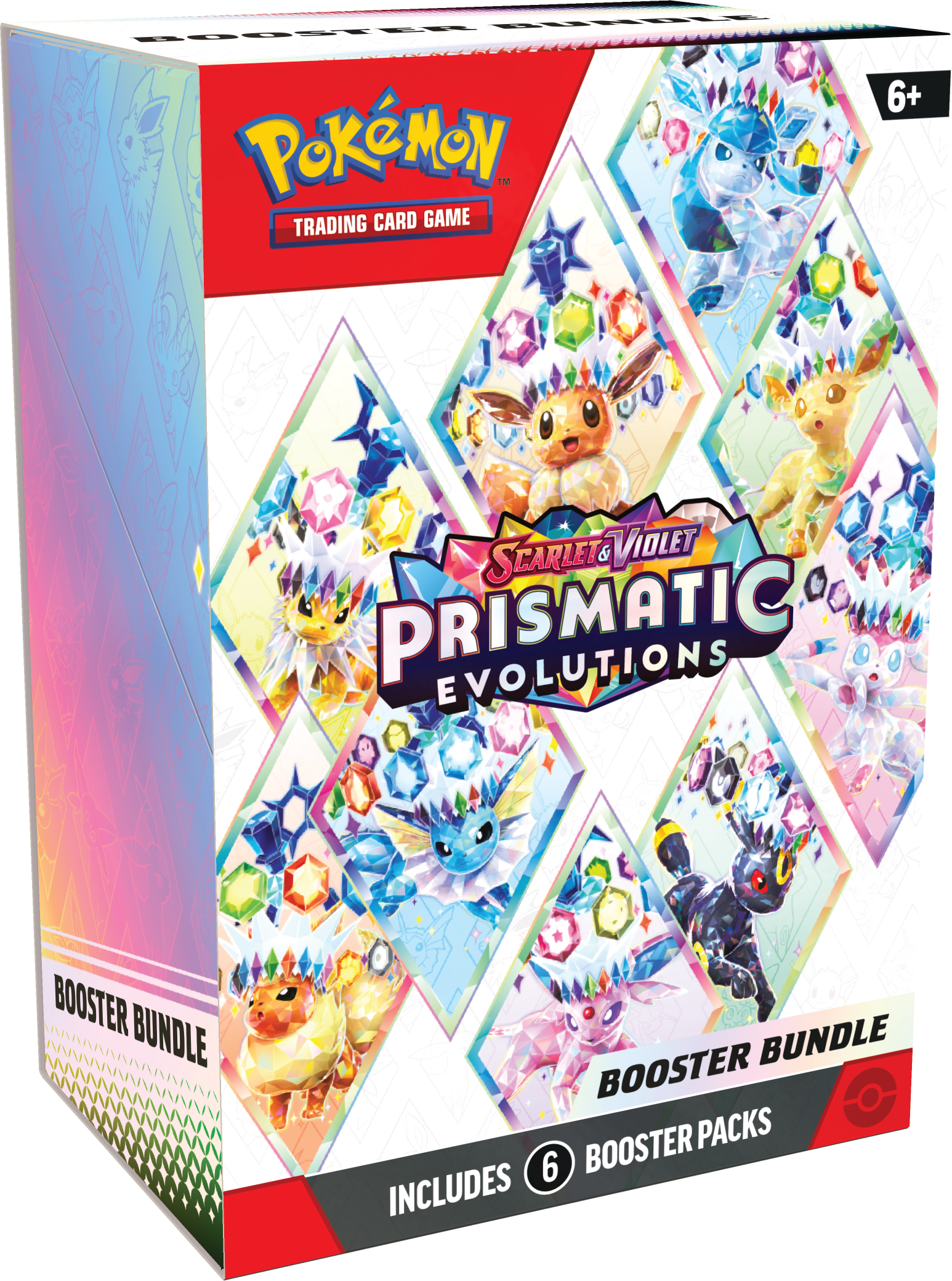 Pokemon Trading Card Game: Prismatic Evolutions Booster Bundle