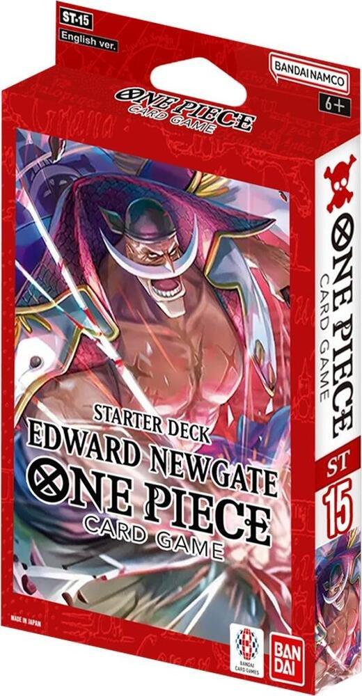One Piece Card Game: Red Edward Newgate Starter Deck (ST-15) | GameStop