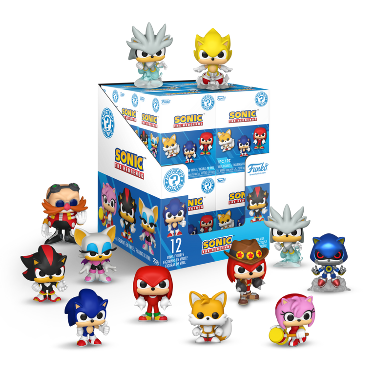 Funko POP! Mystery Mini: Sonic the Hedgehog 3-in Vinyl Figure (Styles May Vary)
