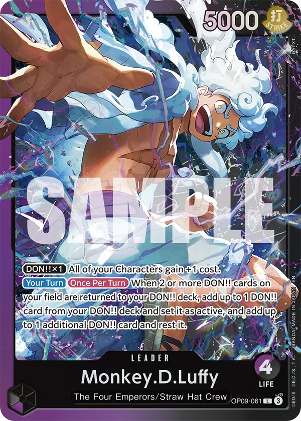 One Piece Card Game: Purple Monkey D. Luffy Starter Deck (ST-18)