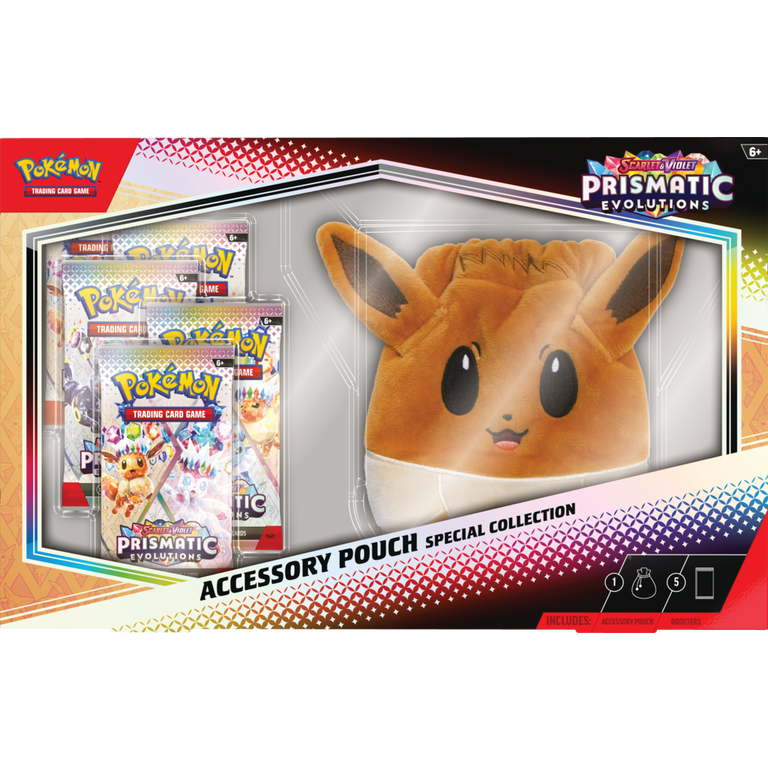 Prismatic Evolutions アクセサリーポーチセット Pokemon Trading Card Game: Scarlet and Violet Prismatic