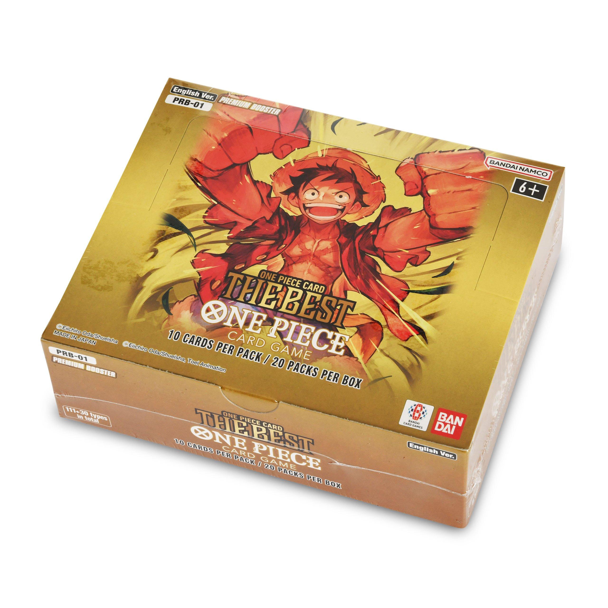 One Piece Card Game: Premium Booster Box (PRB-01) (20 Boosters)