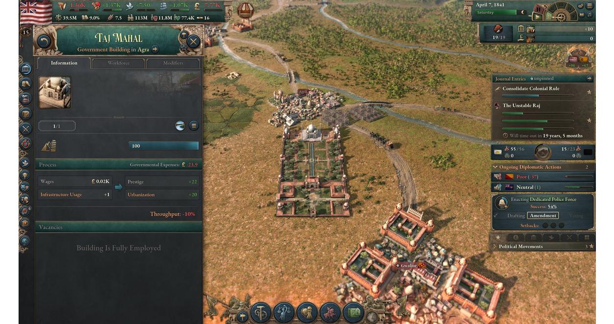 Victoria 3: Pivot of Empire - PC Steam