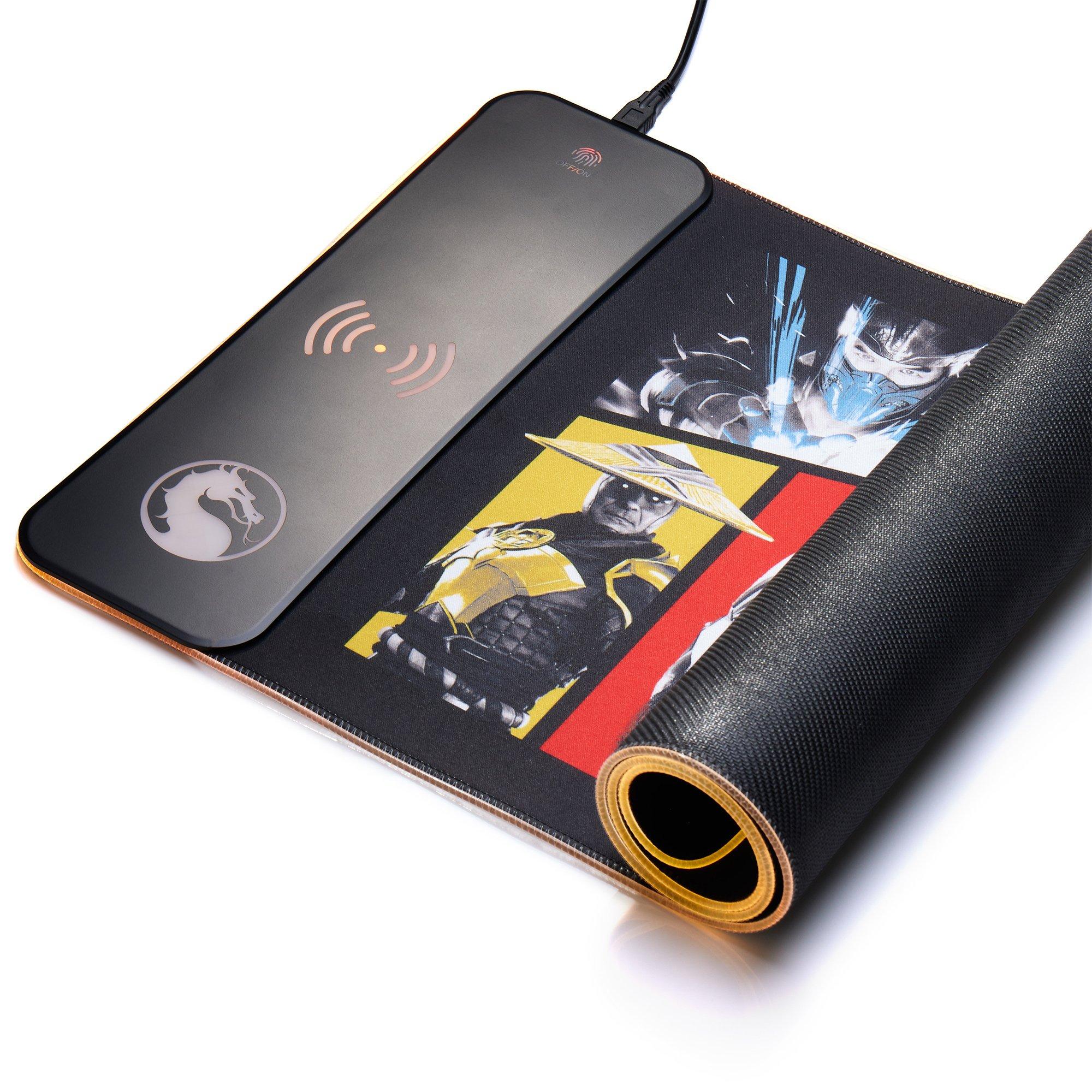 Mortal Kombat Oversize Gaming Mat and Mobile Charger