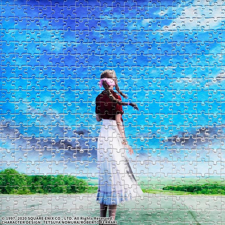 Final Fantasy VII Remake Aerith Key Art 500-Piece Jigsaw Puzzle