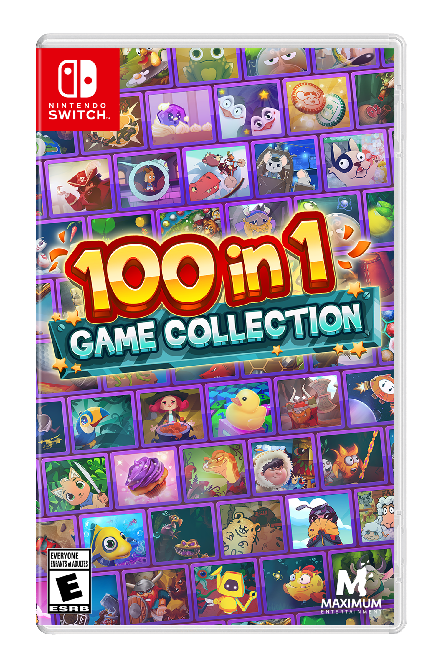 100 in 1 Game Collection - Nintendo Switch - Pre-Order Now