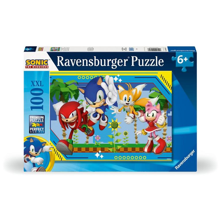 Sonic The Hedgehog 100-Piece Jigsaw Puzzle