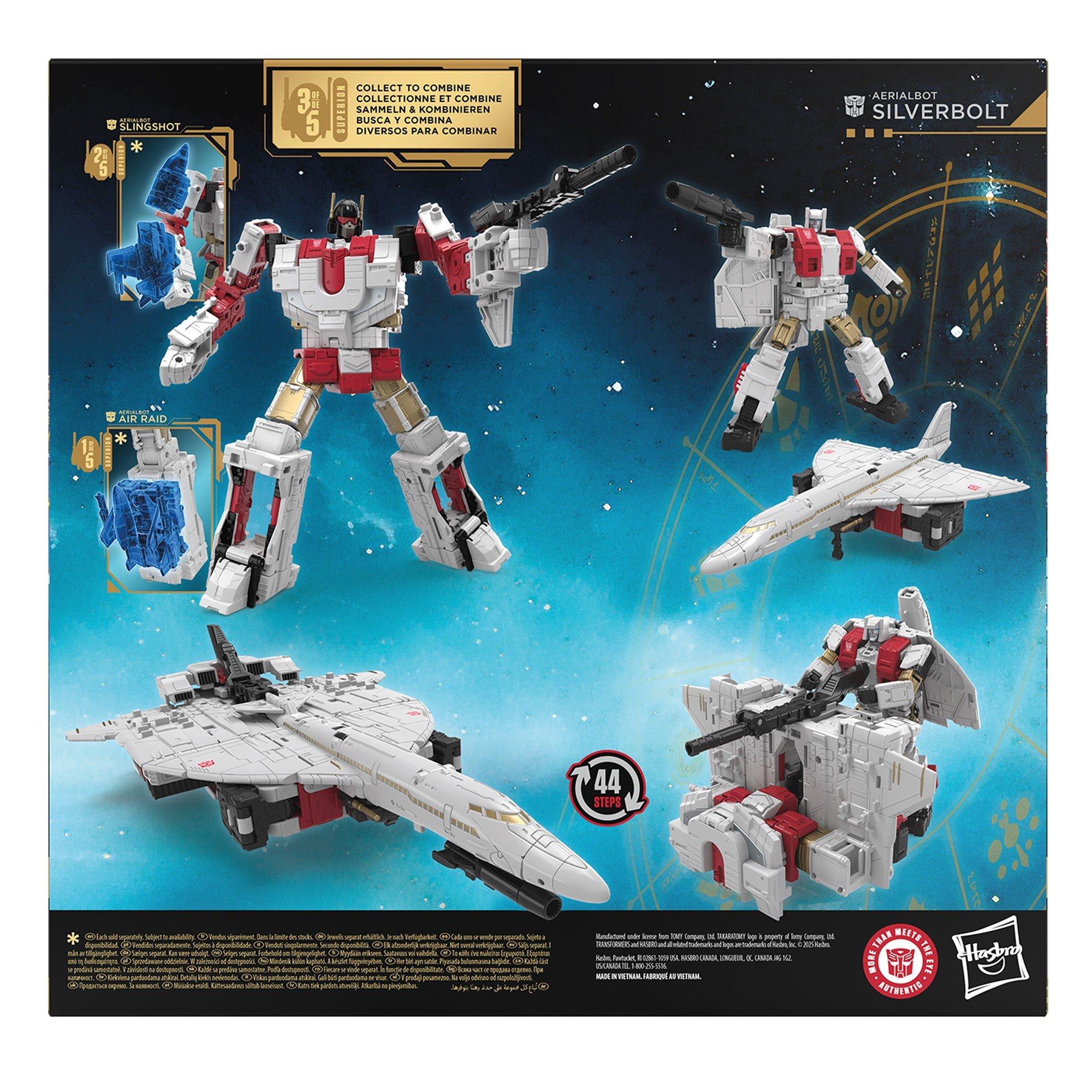 Hasbro Transformers Generations Age of the Primes Commander Aerial Silverbolt 7-in Action Figure