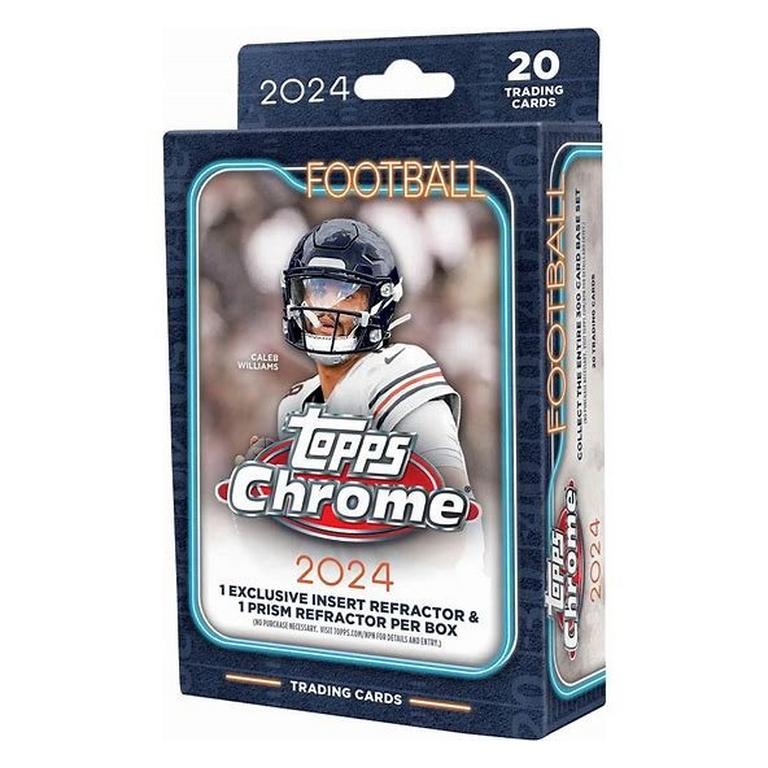 2024 Topps Chrome NFL Football Hanger Box | GameStop
