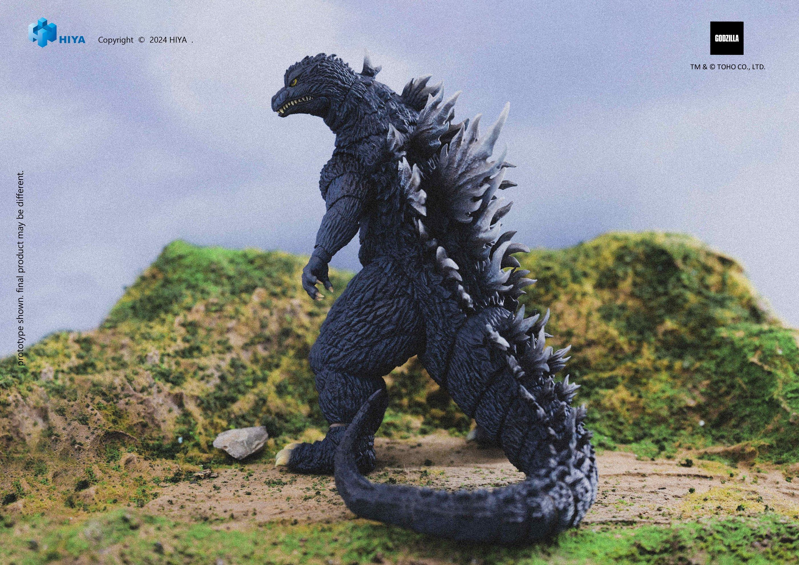 HIYA Godzilla vs Mechgodzilla 2002 Godzilla PX Previews Exclusive 7-in Action Figure