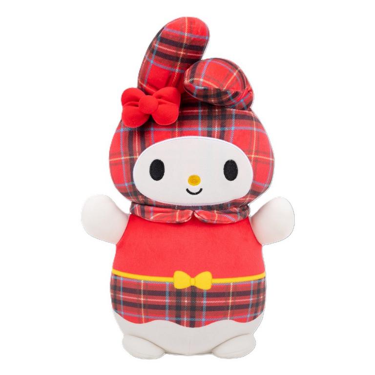 Squishmallows HugMees Sanrio Hello Kitty and Friends Plaid 10-in