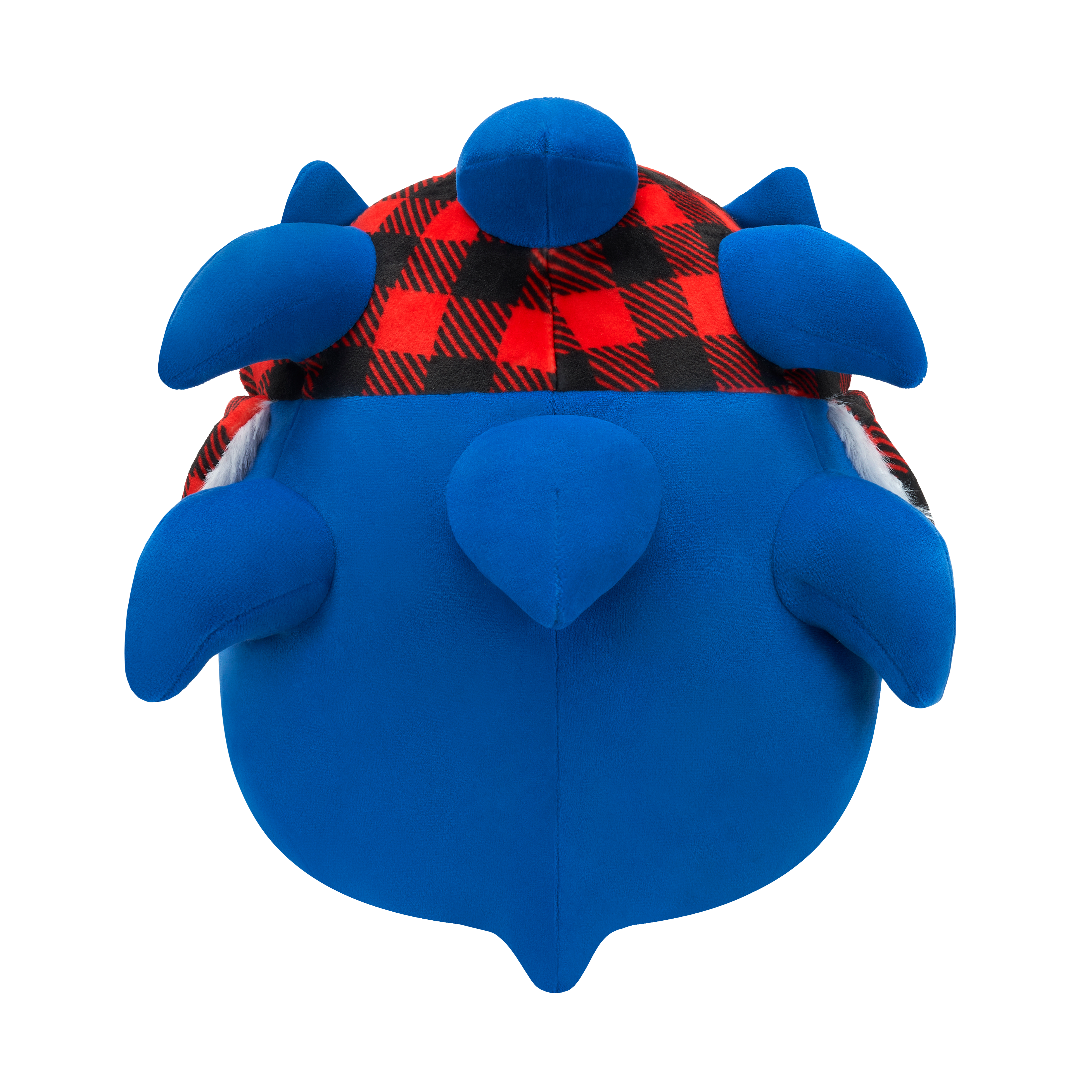 Squishmallows Sonic the Hedgehog Sonic with Hat and Candy Cane 8-In Little Plush