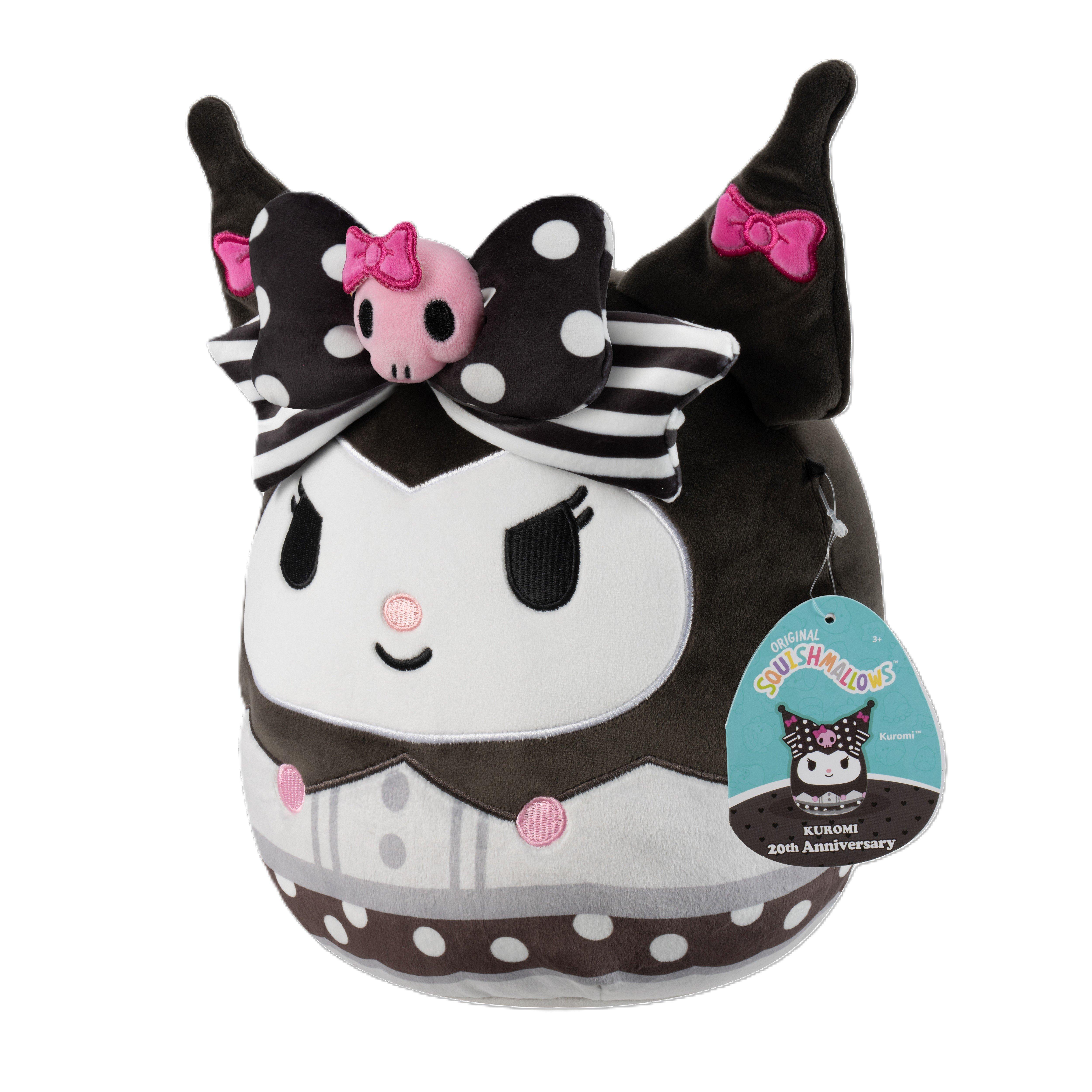 Squishmallows Hello Kitty and Friends Kuromi 20th Anniversary 8-in Plush