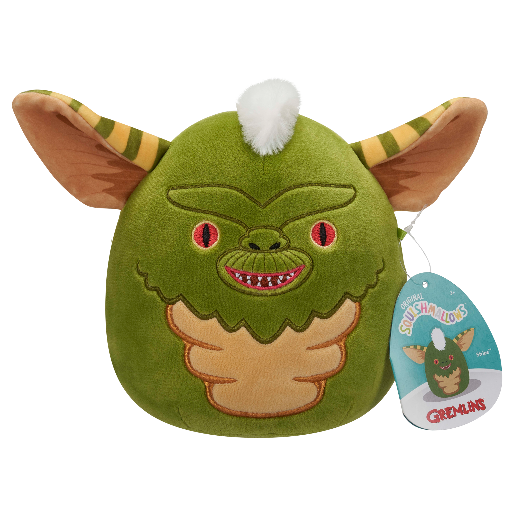 Squishmallows Gremlins Stripe 8-in Plush