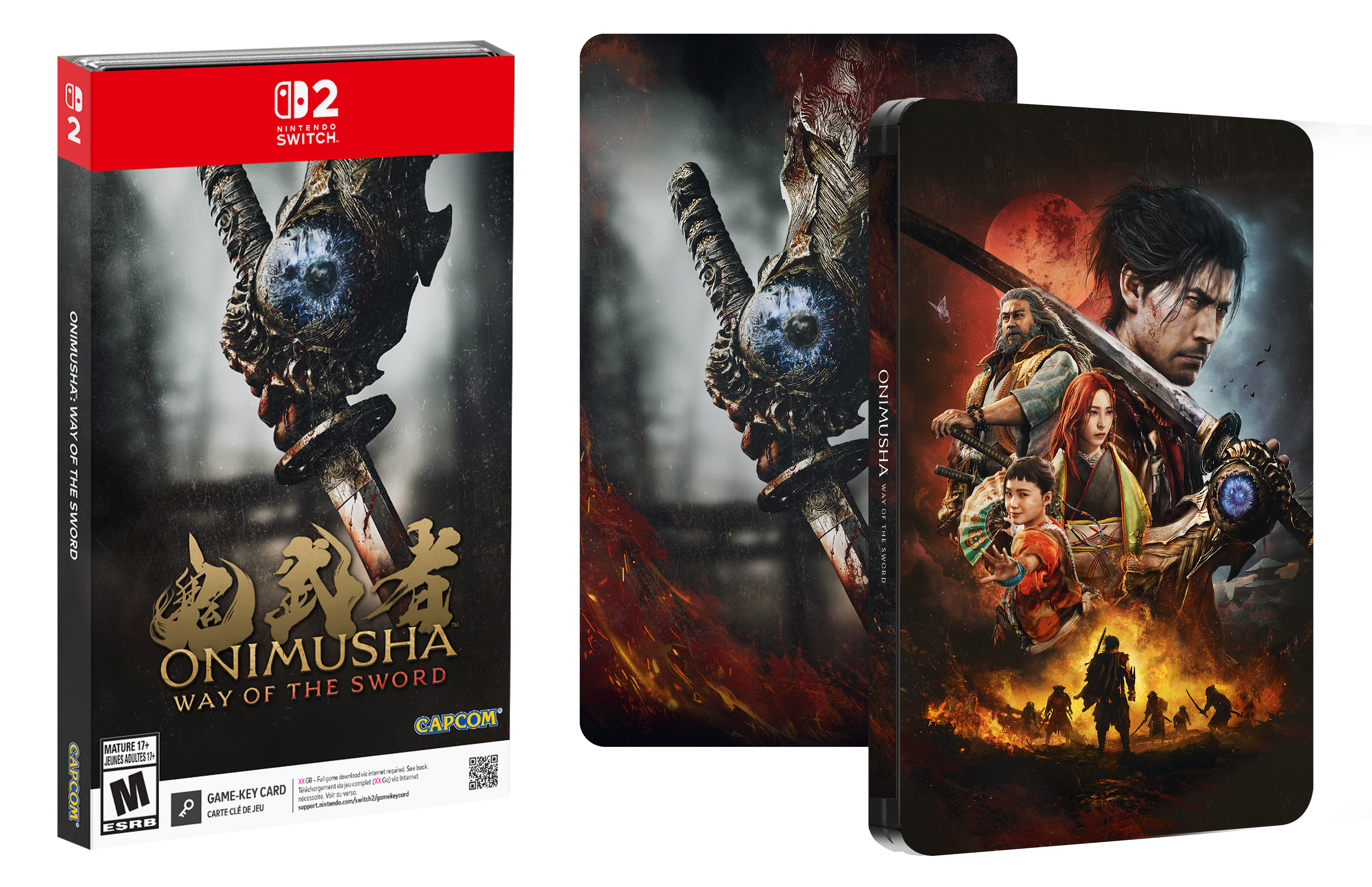 Onimusha Way of the Sword Steel Book Edition - Nintendo Switch 2