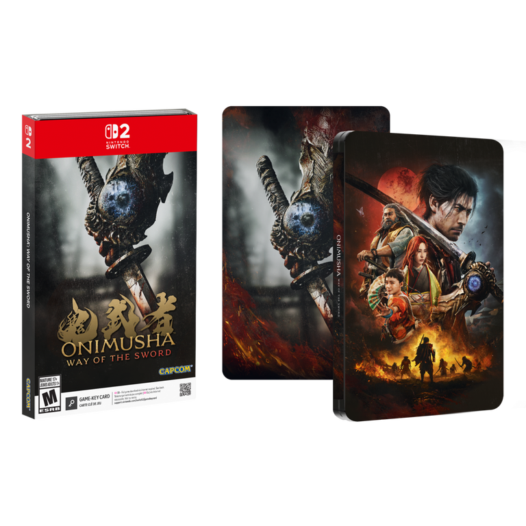 Onimusha Way of the Sword Steel Book Edition - Nintendo Switch 2 (Game Key Card)