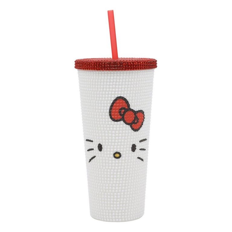 Hello Kitty Face Tumbler with Rhinestones