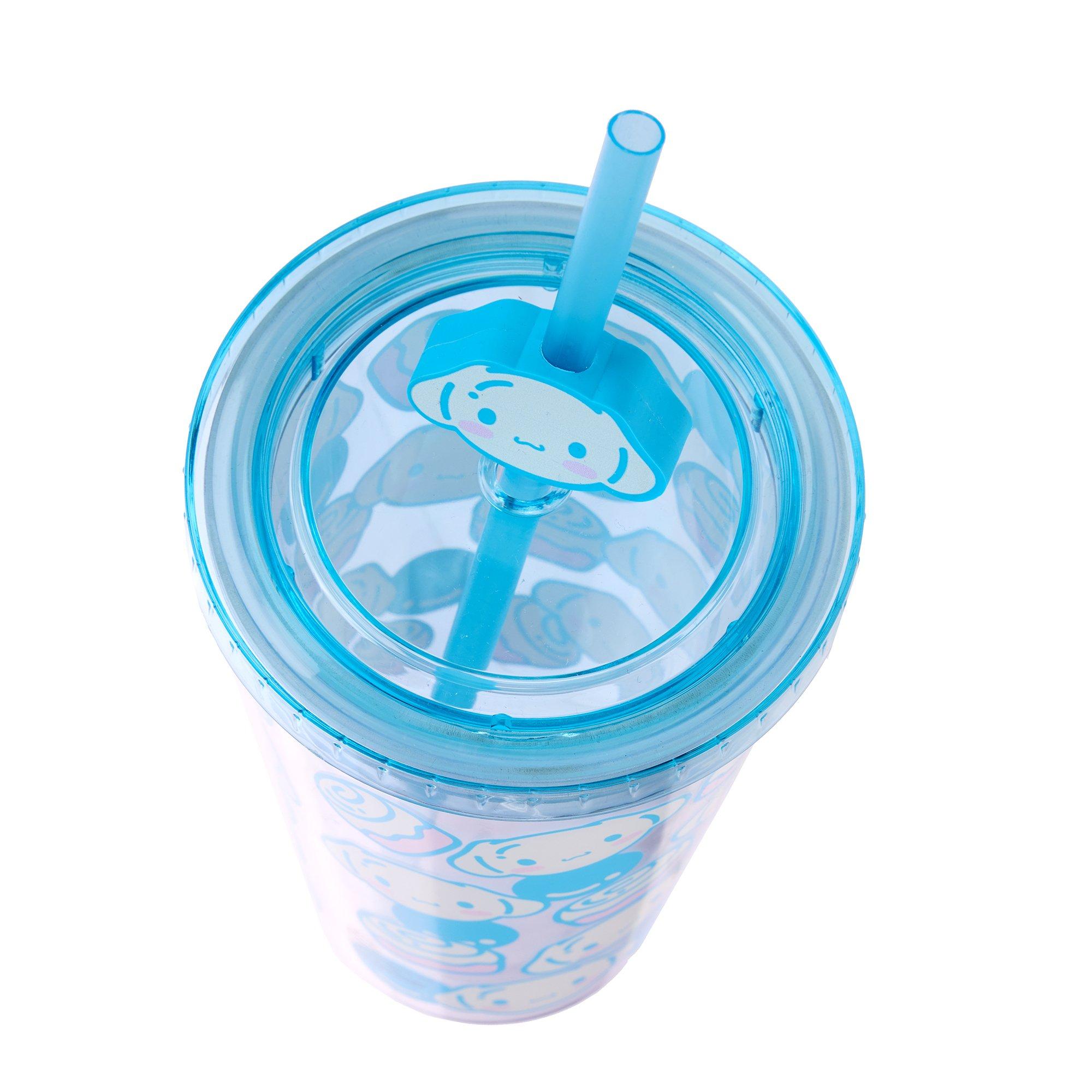 Sanrio Cinnamoroll Boba Tumbler with Straw Charm