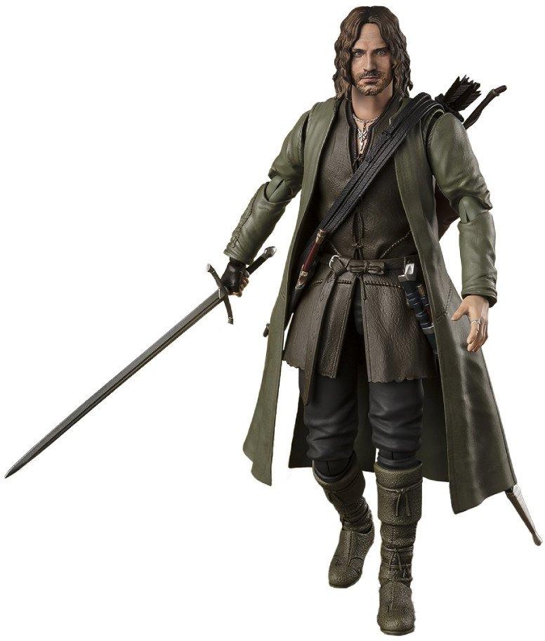 Bandai Tamashii Nations S.H.Figuarts The Lord of the Rings: The Fellowship of The Ring Aragorn 6.1-in Action Figure