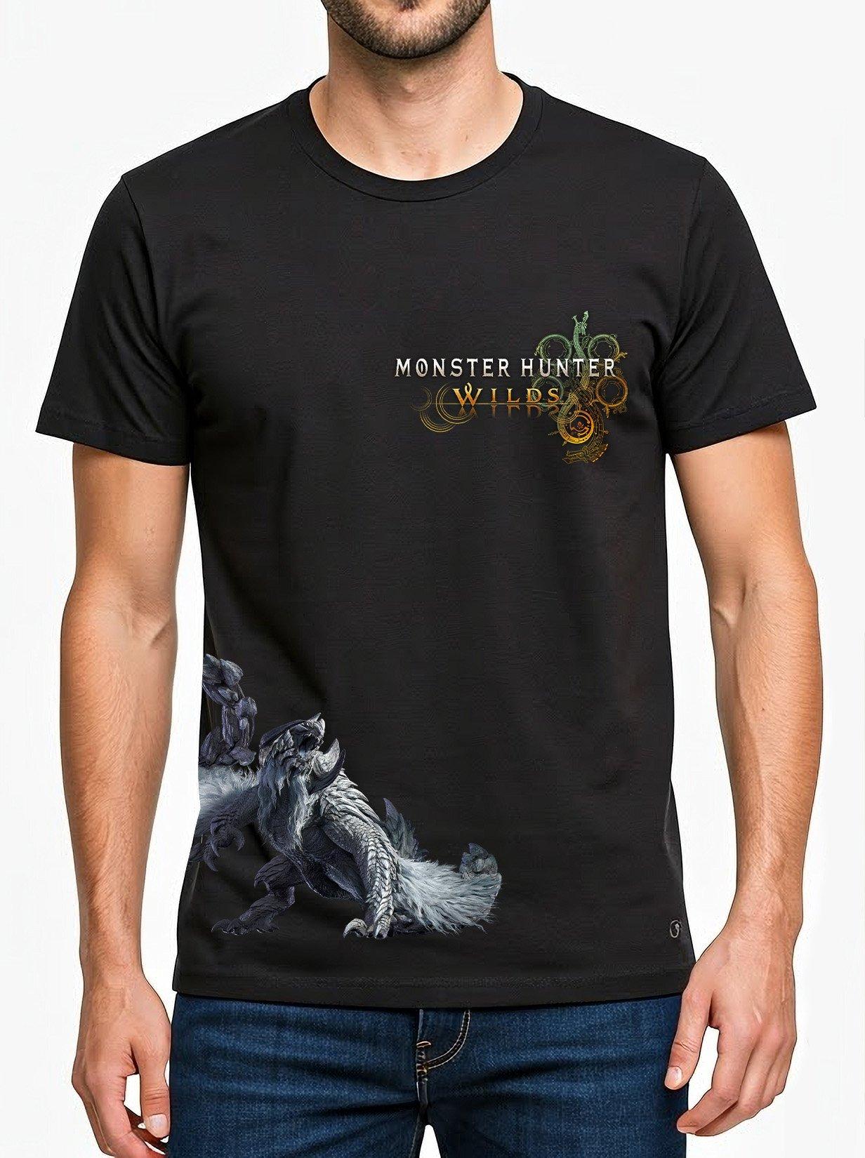 Monster Hunter Wilds Graphic Unisex T-Shirt GameStop Exclusive