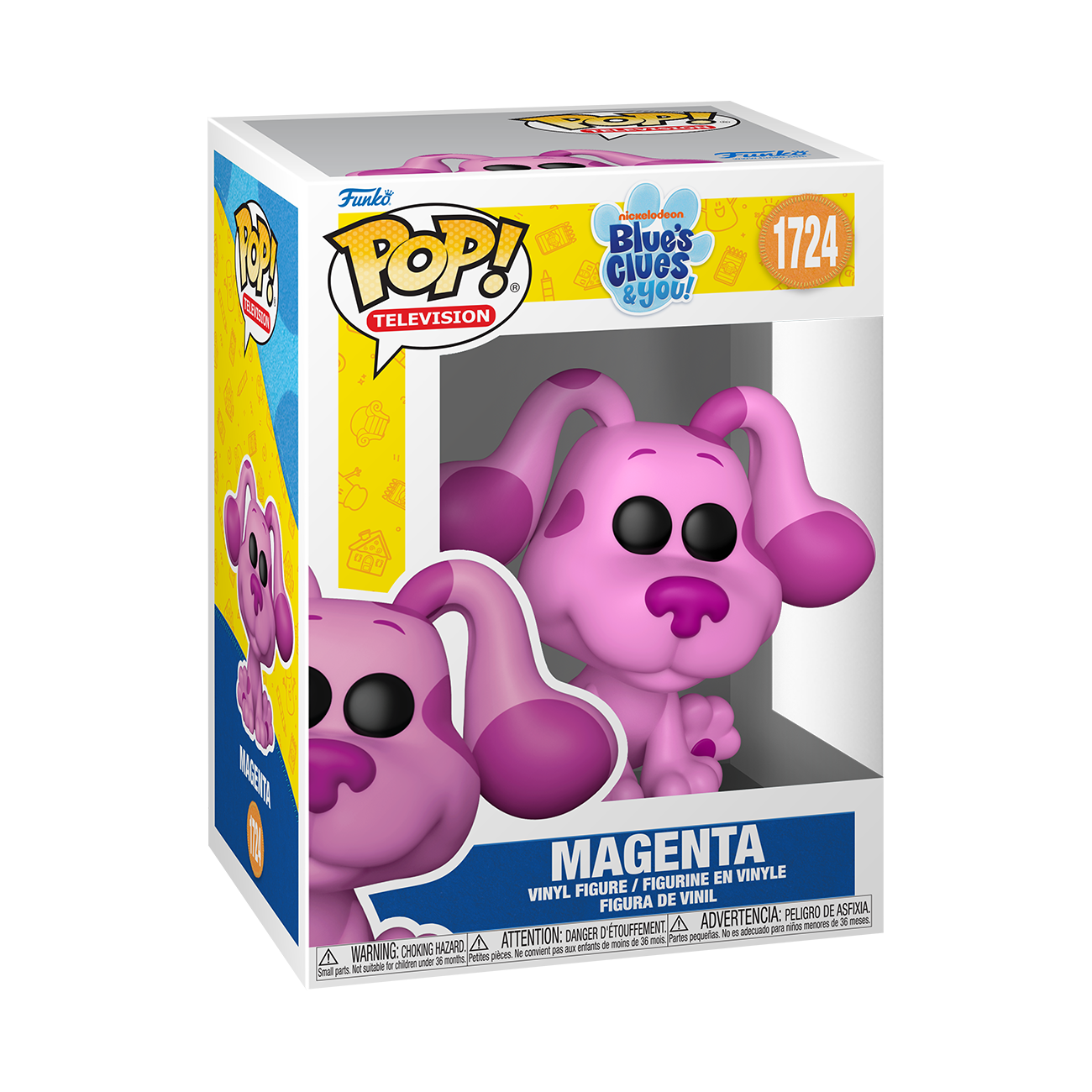 Funko POP! Animation: Blue’s Clues Magenta 3.5-in Vinyl Figure