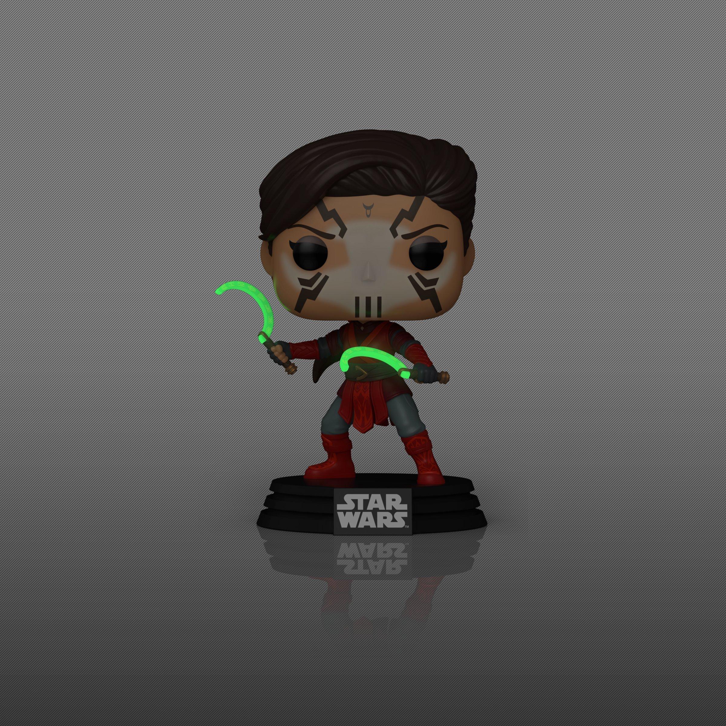 Funko POP! Star Wars: Tales of the Empire Morgan Elsbeth 4.5-in Vinyl Glow in the Dark Bobblehead Figure