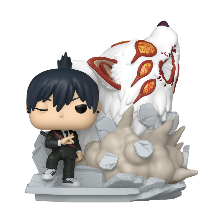 Funko POP! Moment: Chainsaw Man Aki Hayakawa with Fox Devil