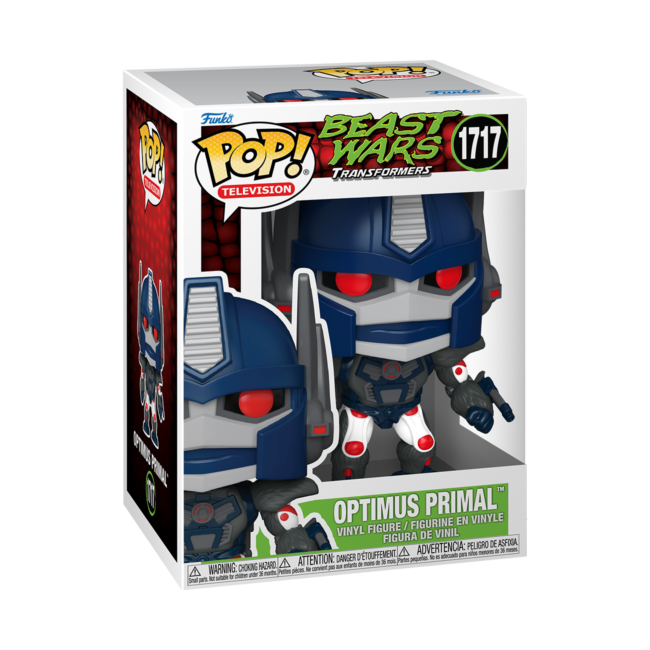 Funko POP! Television: Beast Wars: Transformers Optimus Primal 4.8-in Vinyl Figure