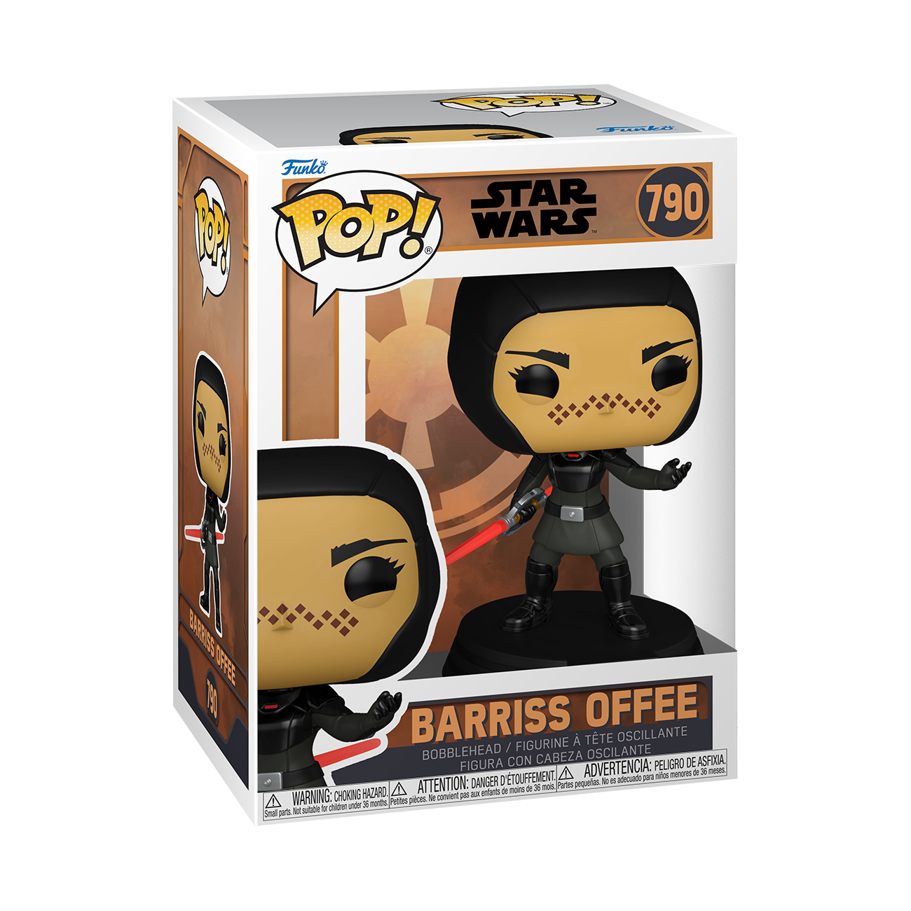 Funko POP! Star Wars: Tales of the Empire Barriss Offee 4.2-in Vinyl Bobblehead Figure