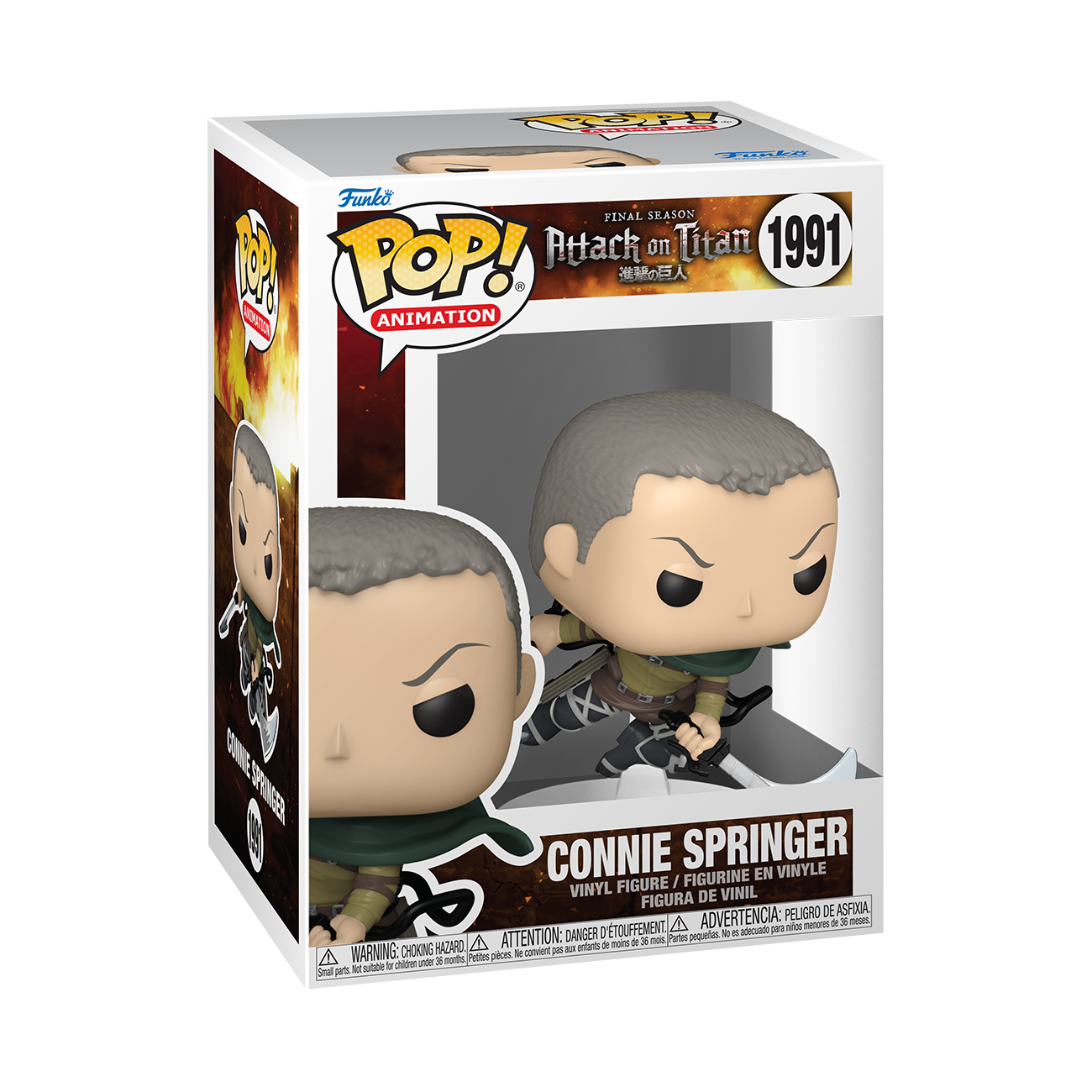Funko POP! Animation: Attack on Titan Connie Springer 3.85-in Vinyl Figure