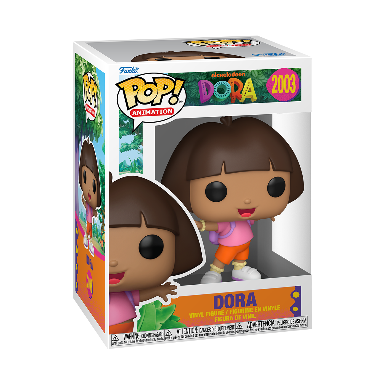 Funko POP! Animation: Dora the Explorer Dora 3.8-in Vinyl Figure