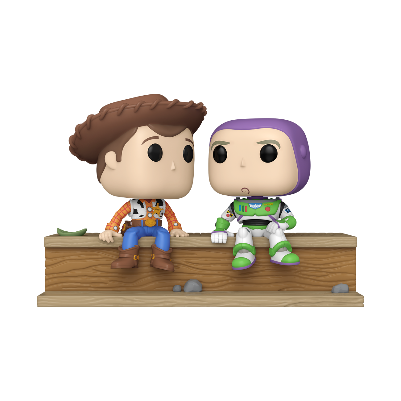 Funko POP Moment: Disney Pixar Toy Story 30th Anniversary Woody and Buzz 5-in Vinyl Figure Set