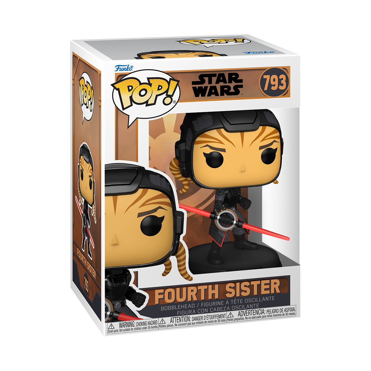 Funko POP! Star Wars: Tales of the Empire Fourth Sister 4.3-in Vinyl Bobblehead Figure