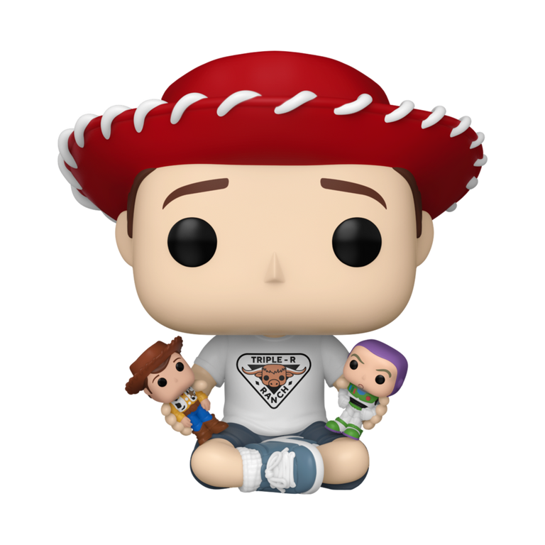 Toy Story Andy フィギュア 約30cm Funko POP! Vinyl: Disney Pixar Toy Story 30th Anniversary Andy 3.4