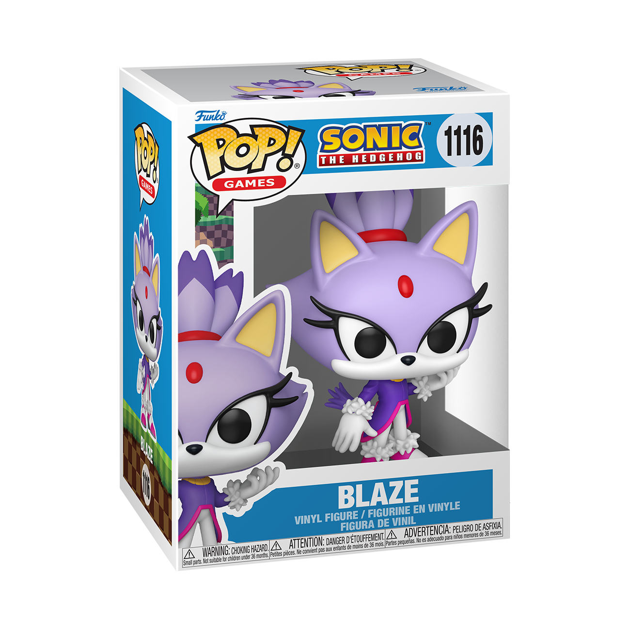 Funko POP! Games: Sonic The Hedgehog Blaze the Cat 5-in Vinyl Figure