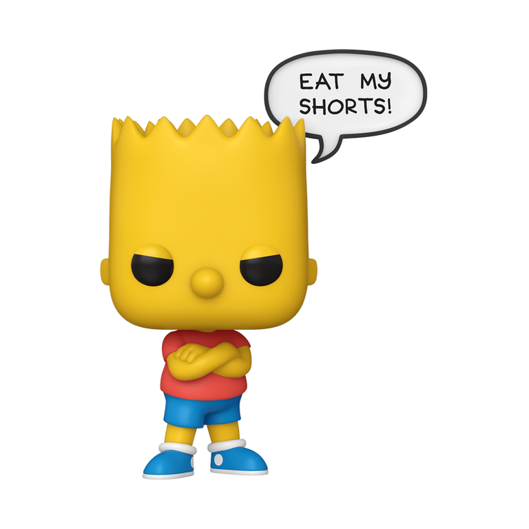 Funko POP! Sayings: The Simpsons Bart 4.3-in Vinyl Figure