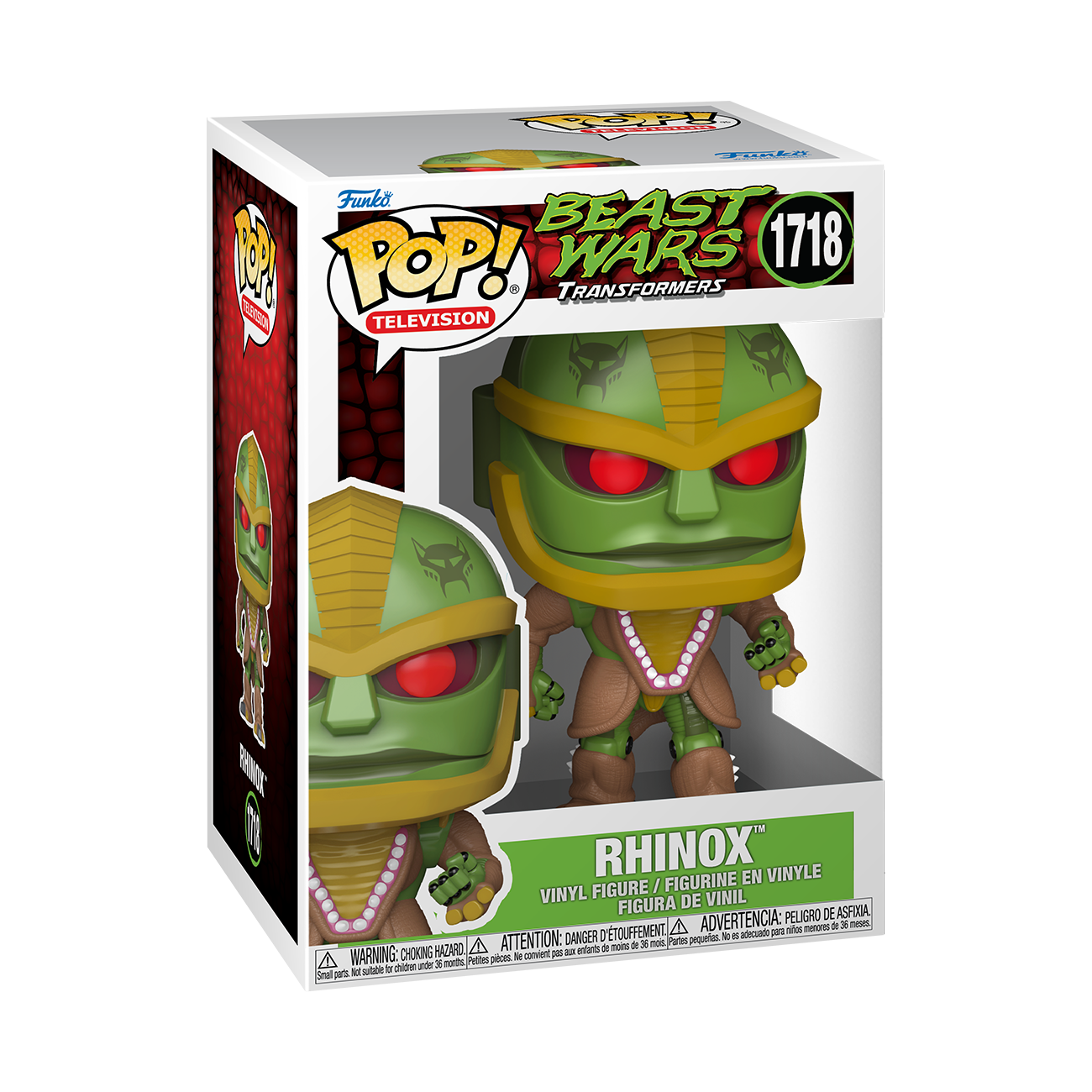 Funko POP! Television: Beast Wars: Transformers Rhinox 4.6-in Vinyl Figure