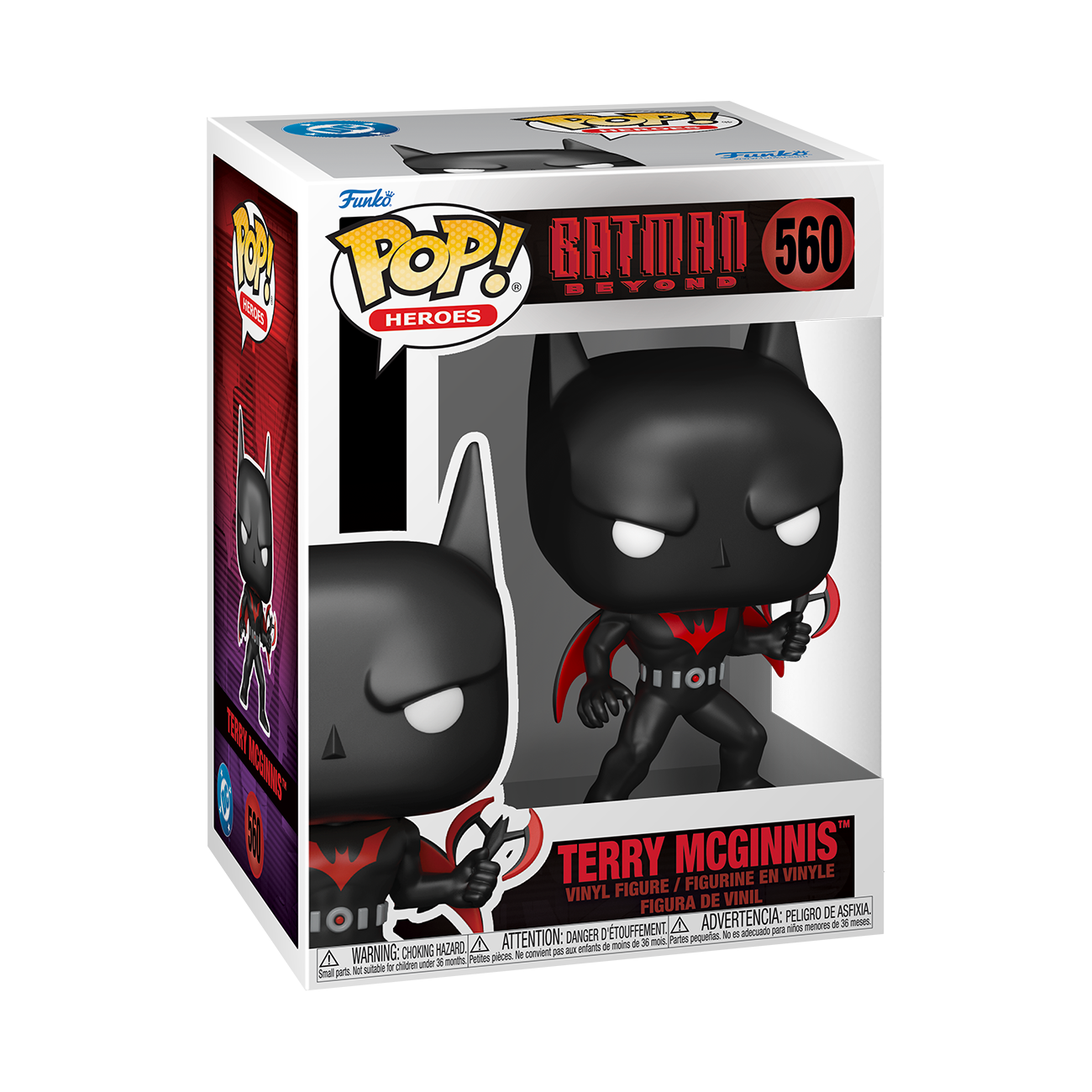Funko POP Heroes: Batman Beyond Terry McGinnis 4.4-in Vinyl Figure