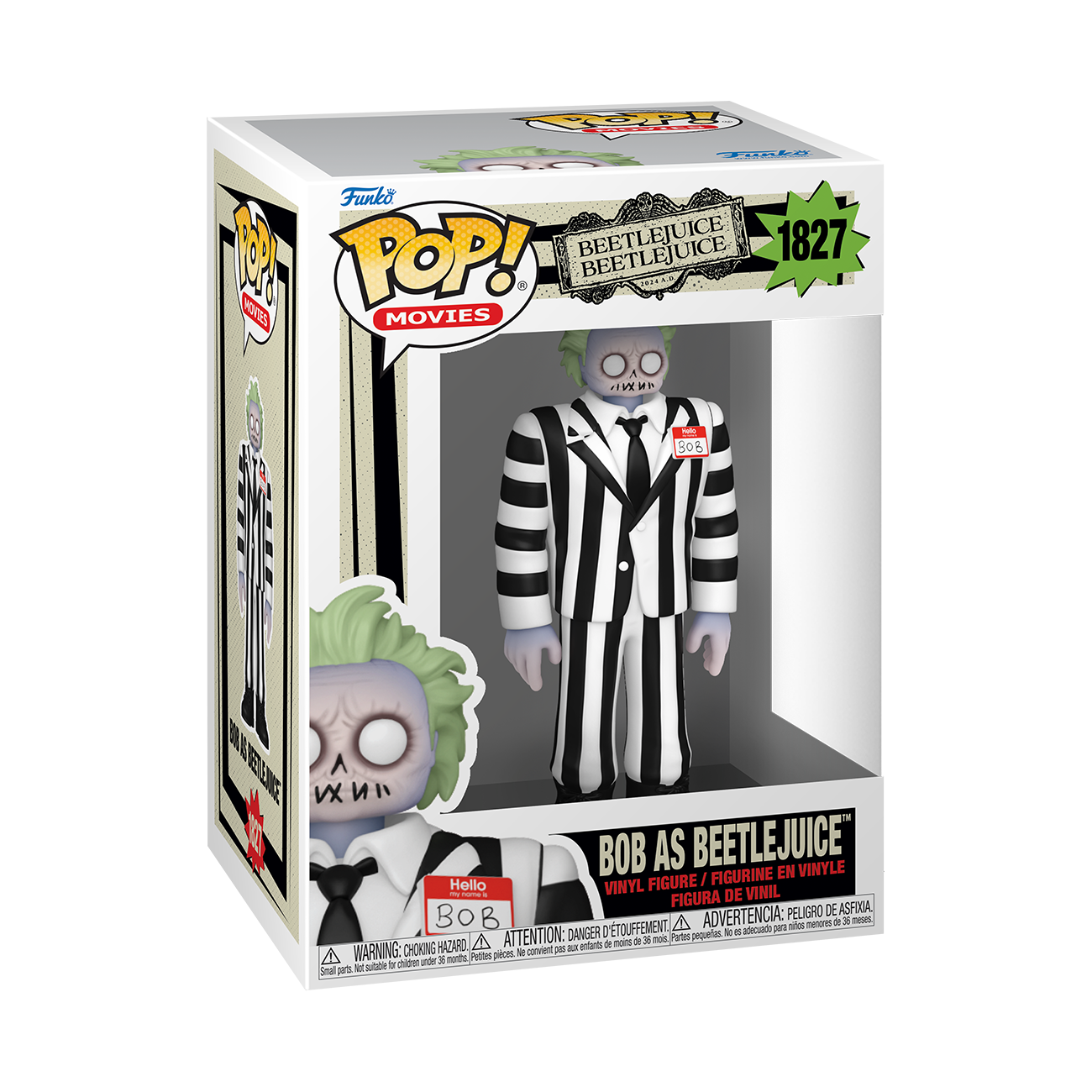 Funko POP! Movies: Beetlejuice Bob as Beetlejuice 4.5-in Vinyl Figure