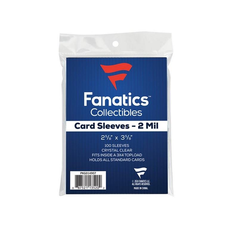 Fanatics Soft Card Sleeves (100 Count)