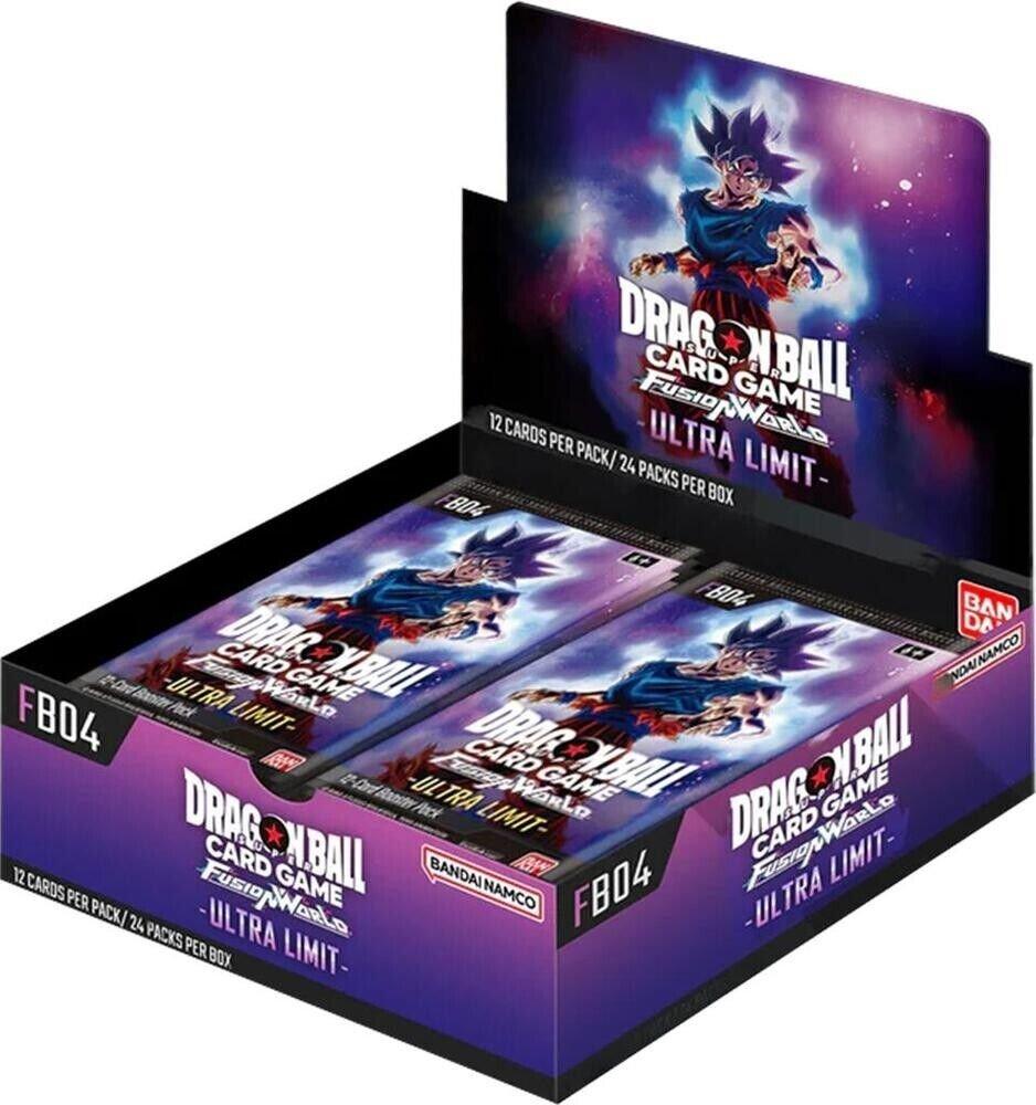【未開封ボックス】ドラゴンボールFB01 FB02 FB04 Bandai Dragon Ball Super Card Game Fusion World Booster Box
