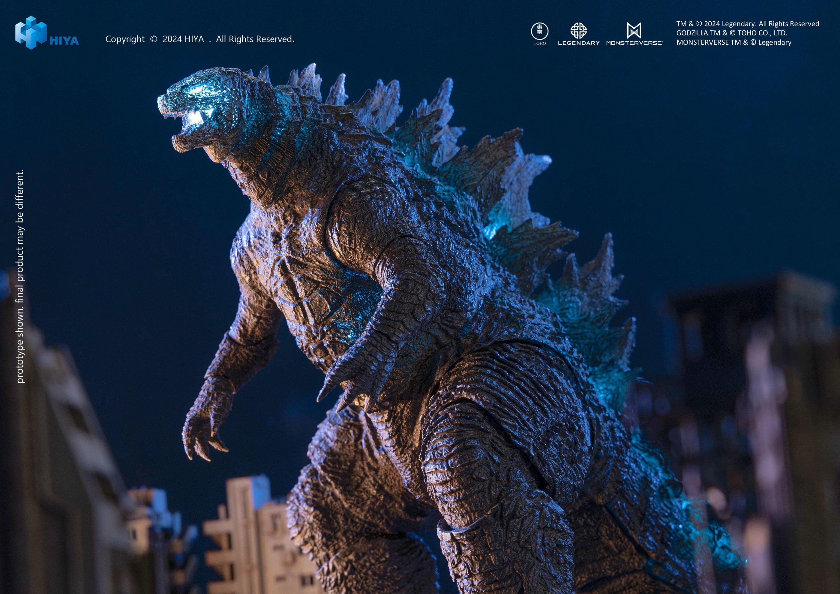 Hiya Toys Exquisite Basic Godzilla vs King Kong Godzilla