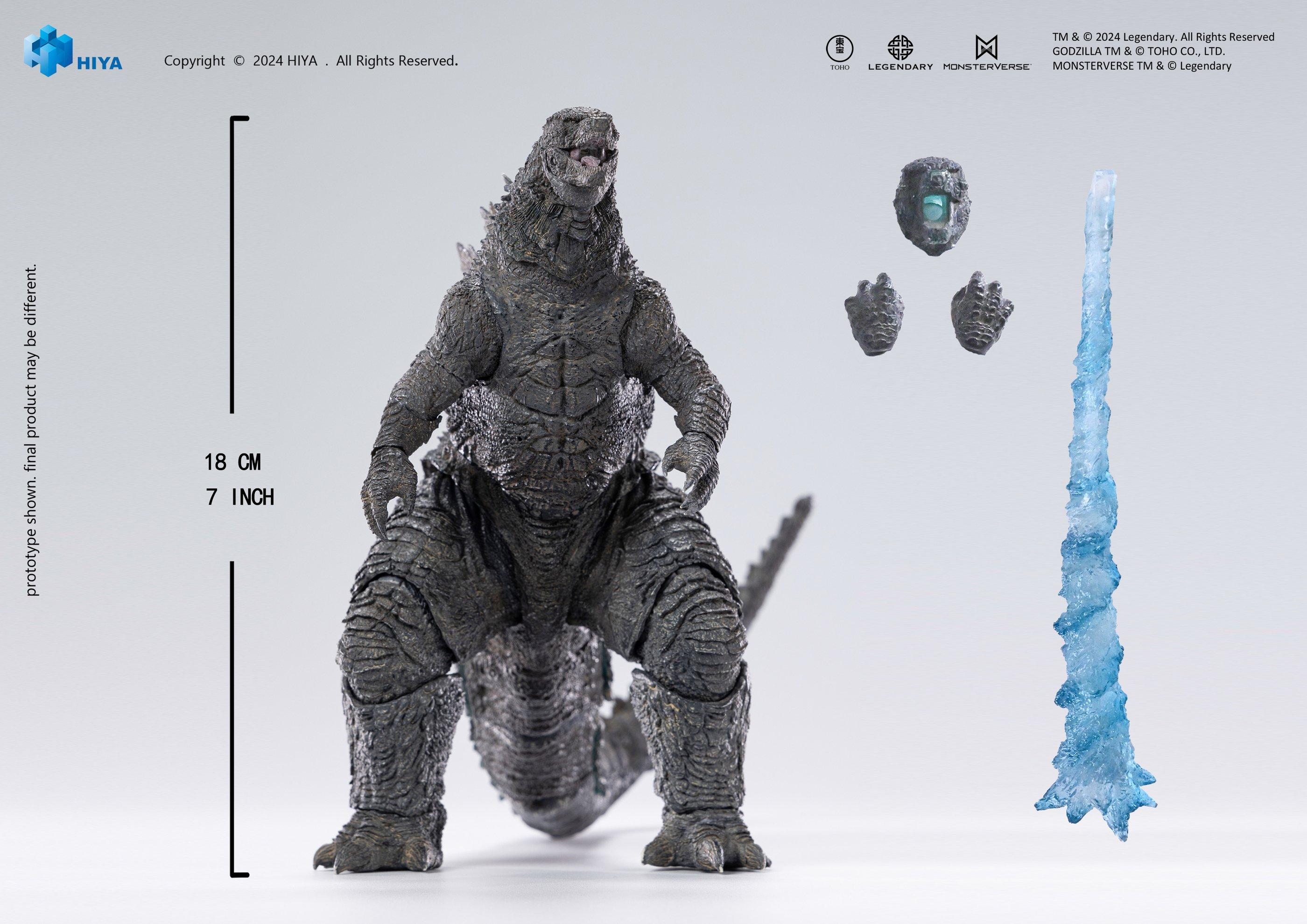 HIYA Exquisite Basic Godzilla vs King Kong Godzilla (Heat Ray) 7-in Figure