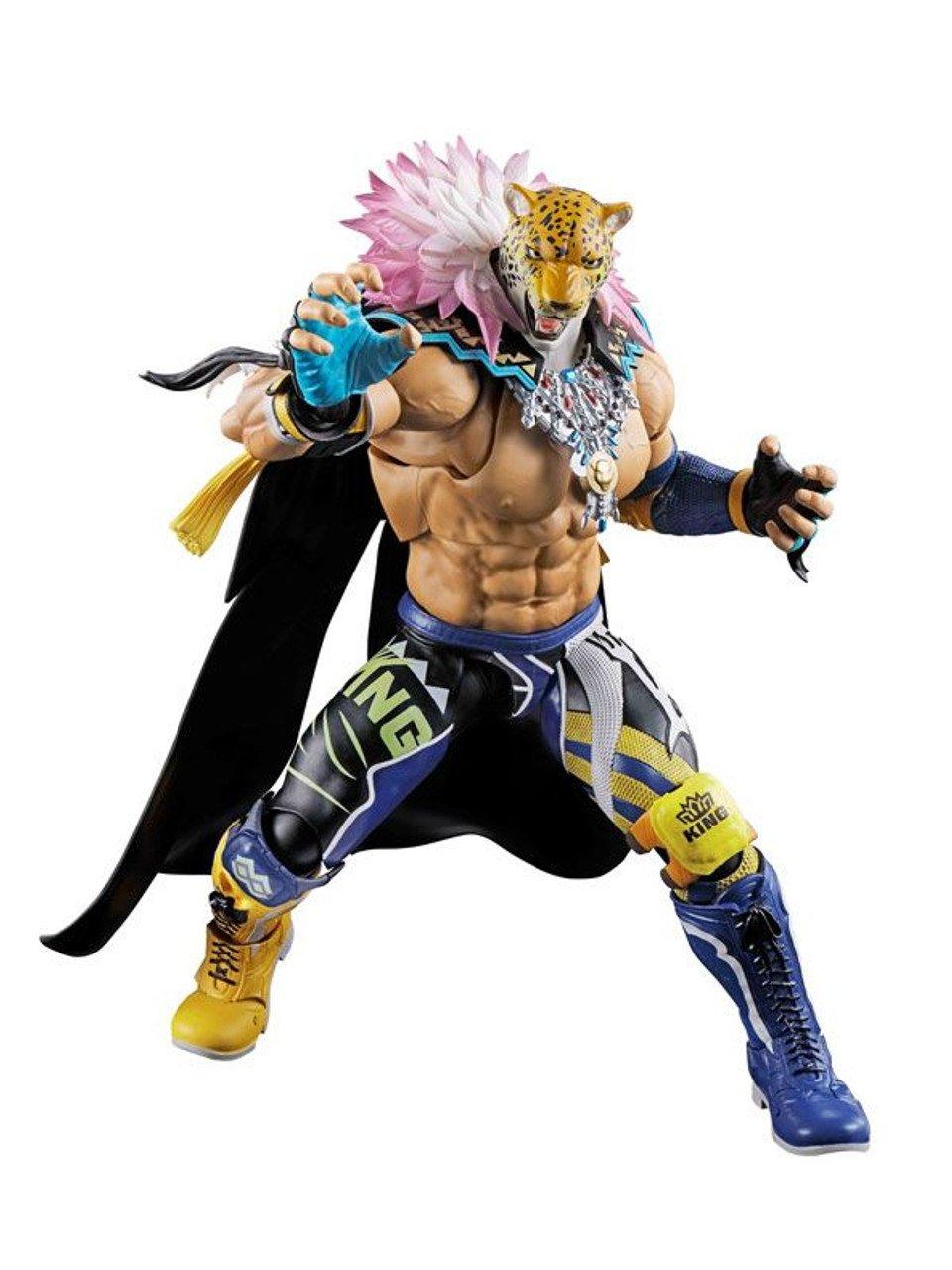 S☆KING Bandai Tekken 8 S.H. Figuarts Tamashii Nations King 6.7-in Figure