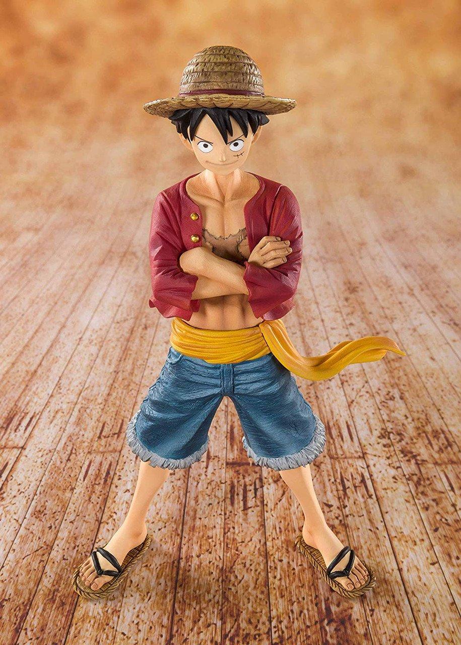 Bandai One Piece S.H. FiguartsZero Tamashii Nations Straw Hat Luffy Figure
